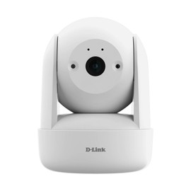 D-Link 2K Pan & Tilt Wi-Fi Camera w/ 360 Degree View, Full 2K 1296p Resolution, Sound & Motion Detection, 2-Way Audio, Cloud & Local Recording, Night Vision (DCS-6501LH)