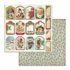 STAMPERIA INTL, KFT (3PL) Stamperia-Scrapbooking Pad-Double Face-Classic Christmas, Multicoloured, 15.24x15.26