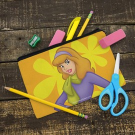 Scooby Doo Daphne Character Pencil Pen Organizer Zipper Pouch Case