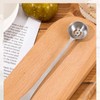 Olive Spoon Stainless Steel Pickle Spoon with Drain Hole Slotted