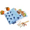 Roll'eat ® Reusable Sandwich Holder, Eco-Friendly, BPA Free, Sandwich Holder,