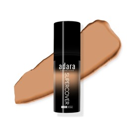 Base de Maquillaje adara Supercover, Efecto Filtro, Larga Duracion, Doble Pigmentacion, Maxima Cobertura (03 SAND BEIGE)