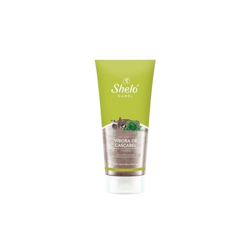 Shelo Nabel Gel T?pico V?bora de Cascabel con Mentol, Extractos