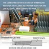 Innfeeltech 10 Pcs 5W 5% Tolerance 50 ohm Ceramic Cement