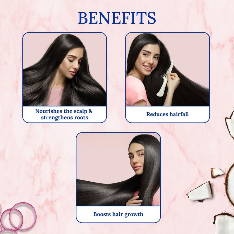 Generic Generic Para'-chute Advansed Onion Hair Oil for Hair Growth