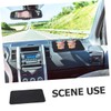 BUGUUYO 4pcs Car Phone Pads Non-Slip Dashboard Mats Phone Stand