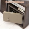 TEHAUX 30pcs Rod Sleeves for File Cabinets and Wardrobes Durable