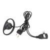 2 Way Radio Earpiece 2 Pin Plug D Shape Security
