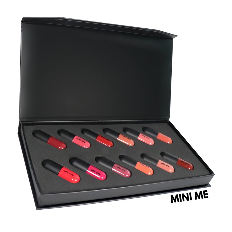 MLashes Kit Mini Labiales Mate y Aterciopelado con Plumpers Hidratantes