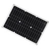 18V 20W Portable Solar Panel Semi Flexible Monocrystalline Waterproof Solar