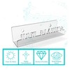 Wall Mount Record Storage Shelf Acrylic Album Record Holder Display