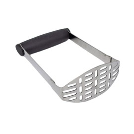 CookSpace (TM) Heavy Duty Stainless Steel Wide Grip Potato Vegetable Masher