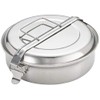 Ibili Lunch Box Stainless Steel Outdoor Camping Cookware with 20
