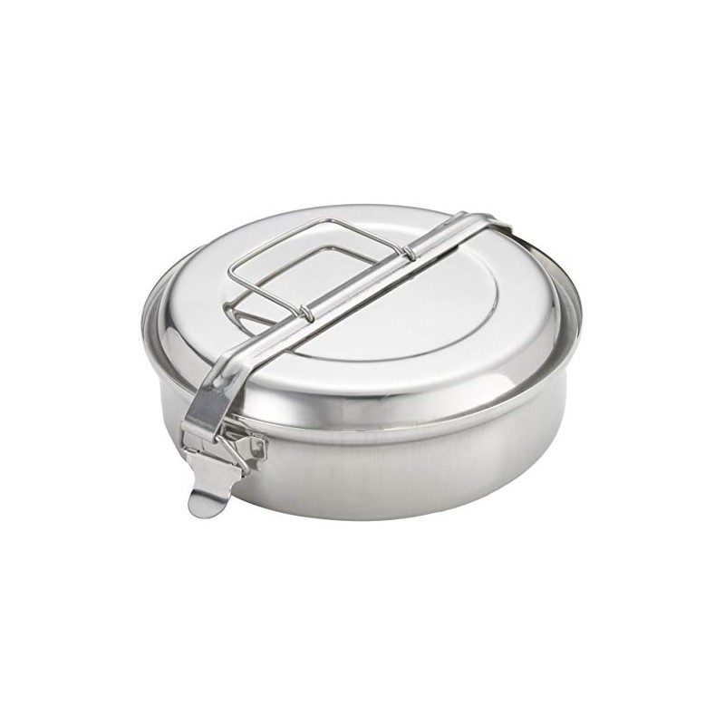 Ibili Lunch Box Stainless Steel Outdoor Camping Cookware with 20