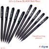 DIGNO Retractable Click Ballpoint Pens, BLACK, 1.0mm Medium Point, Pack