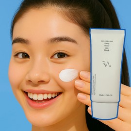 Belleza Go Daily Focus Sunblock Eucalyptus Inorganic Sunscreen Cream 50ml Tone Up Golf Sunscreen SPF50+PA++++ Bug Blocking Daily Matte Oil-Free Sunscreen belleza 1 Inorganic Sunblock Cream + Jjangmi Mask Pack / 벨리사 고 데일리포커스 선블록 유칼립투스 무기자차선크림 50ml 톤업 골프 자외선차단제 SPF50+PA++++ 벌레차단 데일리 매트한 유분기없는선크림 belleza 무기자차선크림 1개 + 짱미 마스크팩