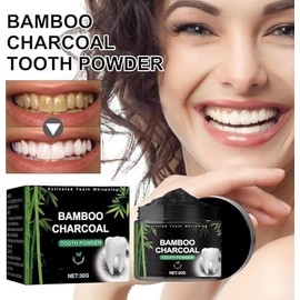 Blanqueamiento Con Carbón Activado, Dientes Booster Blanqueador de Dientes, Polvo Blanqueador de Dientes, para Contra los Dientes Amarillos, para Todo Tipo de Dientes