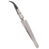 ESD Plastic Tip Curved Tweezers for Soldering Repair Work Interchangeable