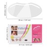 LWBTOSEE Disposable Plastic Eye Shield,For Shower,Microblading, Eyelash Extensions, Face Shields