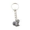 PP Squirrel Keychain Pewter