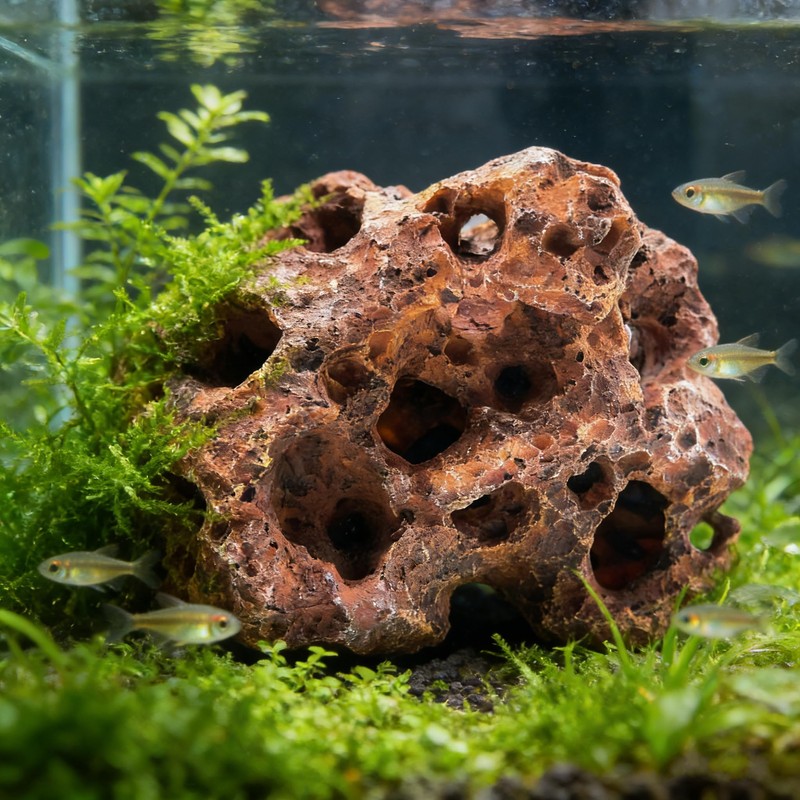 M2cbridge Large Aquarium Resin Holey Rock Hideouts Mountain Hideaway Caves