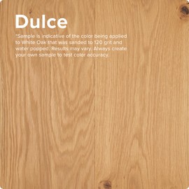 Rubio Monocoat Wood Stain & Finish 65 ft² - Dulce | Oil Plus 2C | Quick-Dry, Eco-Friendly Linseed Wood Oil for Indoor Use, Includes Accelerator (Part B) | Protector | 130 ml