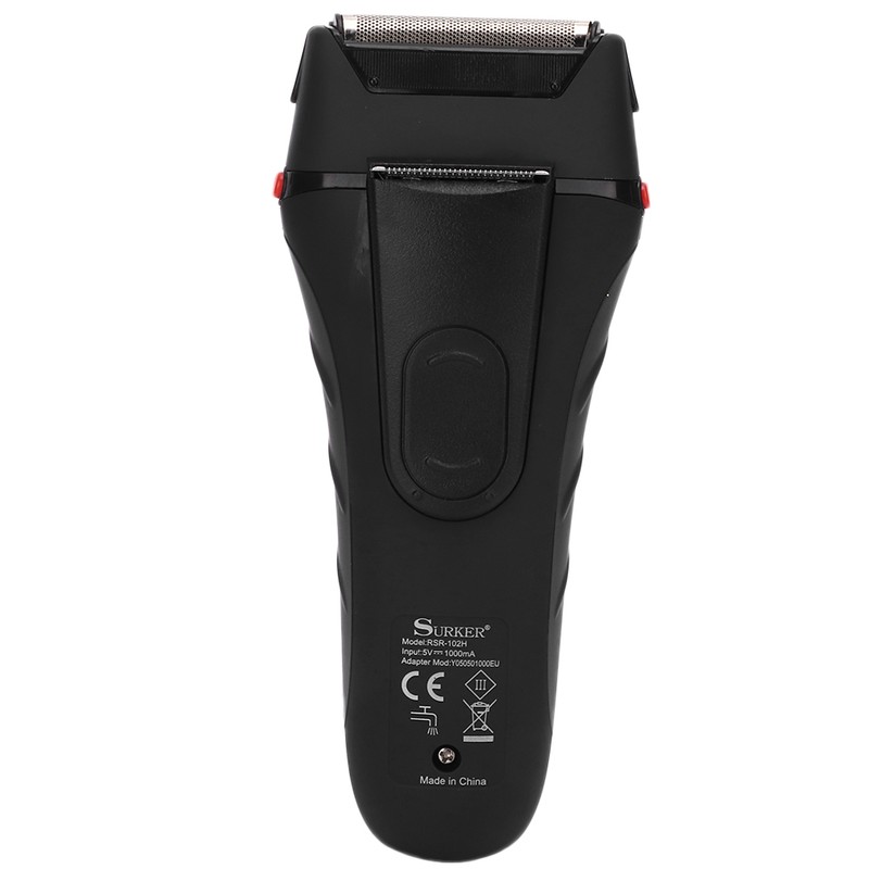 Professional Rechargeable Electric Shaver Waterproof Beard Clipper TrimmerUS Plug 110-240V