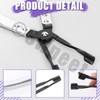 Swpeet 1Pcs Valve Seal Pliers Heavy Duty 270mm Length Valve