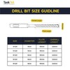 TASKTEK SDS Plus Hammer Drill Bits Set – Pack of