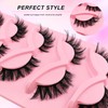 Cat Eye Lashes Fluffy 18mm Curly Volume Eyelashes, that Look