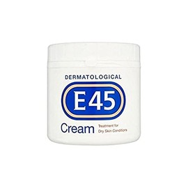 E45 Dermatological Cream Treatment for Dry Skin Conditions (350g) - Pack of 2 by E45