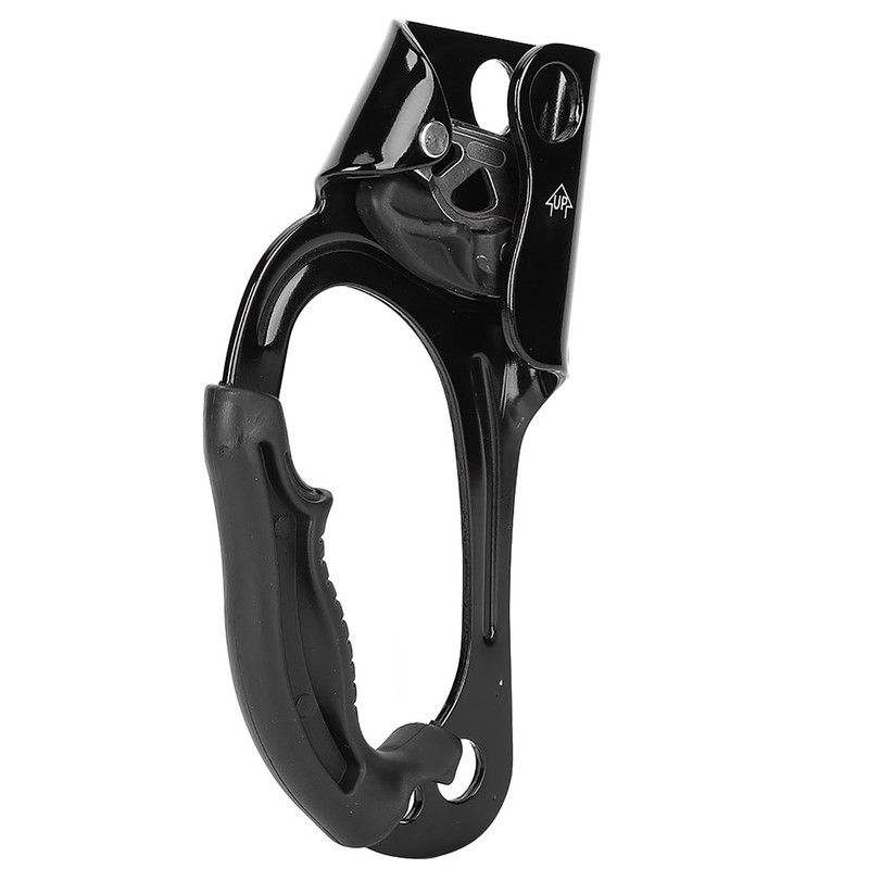 Outdoor Mountaineering Climbing Left Hand Rappelling Gear Equipment Rope Clamp