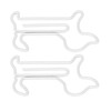 100pcs Dog Shaped Paper Clips Slip Resistance Exquisite Cute Paper