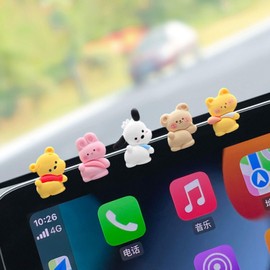 mental & body cota car interior figurine decoration car cute accessories (buttocks)