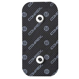 Compex Elektroden Dual Snap, NOIR, 5x10 cm