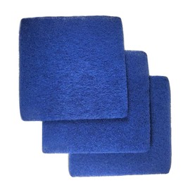 HQRP 3-Pack Koi Pond Filter Pad Media 12.5" x 12.5" for Outdoor Backyard Ponds, Water Gardens, Waterfalls