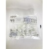 IKEA VIDGA Glider Curtain sliding Gliders and hooks 24 X