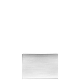 Rosenthal Mesh White Plate, 18 x 13 cm, Flat