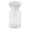 As One 3-9175-02 Wide Mouth Reagent Bottle, White, 3.4 fl