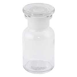 As One 3-9175-02 Wide Mouth Reagent Bottle, White, 3.4 fl oz (100 ml)