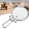 Espejo de Maquillaje Doble Cara Iluminado 10x Plegable para Viajes