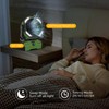 ELZO 30000mAh Camping Fan with LED Light, Max 70H Working,