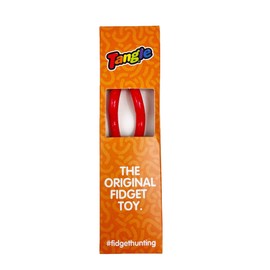 Tangle Jr. Solid Red - Genuine Tangle Fidget - Fidget Toy for Kids and Adults