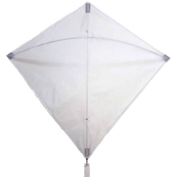 White 30" Diamond Kite