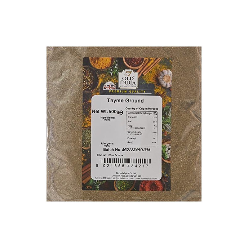Old India Thyme Ground 500g