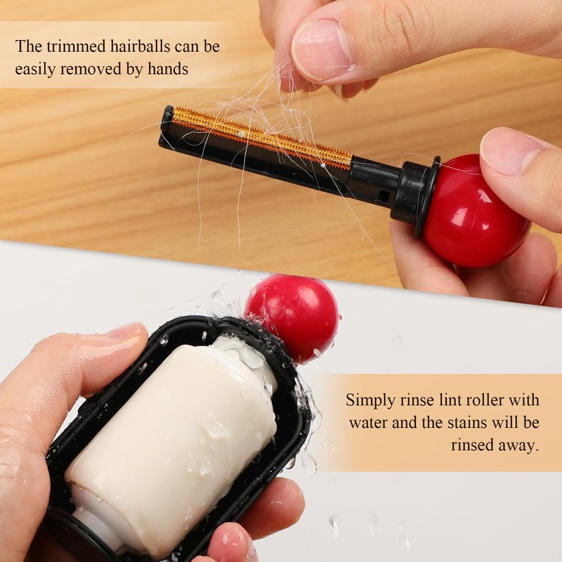 Enjoy Lint Roller, 2 In1 Washable Lint Remover, Reusable Mini