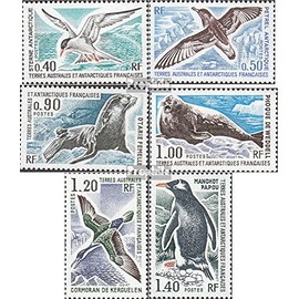 Französ. Areas Antarctica 103-108 (complete.issue.) unmounted mint/never hinged ** MNH 1976 Animals the Antarctica (Stamps for collectors) Birds