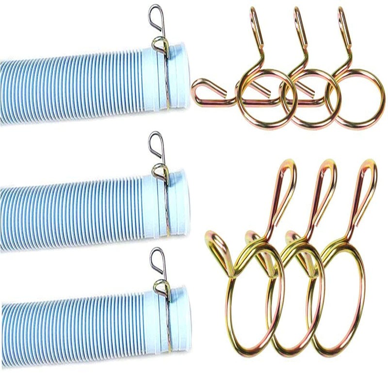 Aatpuss 155 pieces 5-14 mm hose clamps set, spring clip,