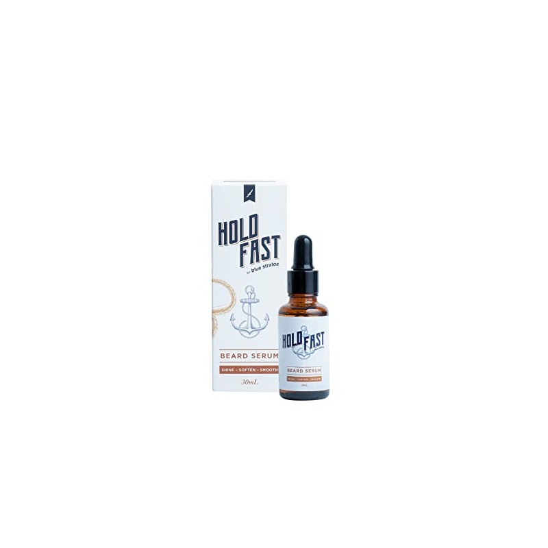 Blue Stratos Hold Fast Beard Serum 30mL Bottle