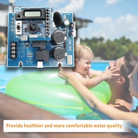ROBOA GLX-PCB-RITE Main Circuit Board & GLX-PCB-DSP Display Board，Compatible with Hayward Goldline Aqua Rite Salt Chlorine Generators，for Pool Chlorinators Replacement，Hayward aquarite Circuit Board